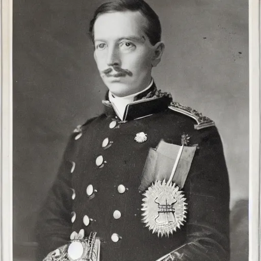 Prompt: Archibald Humphrey Roy Balthazar the 3rd, grand duke of Normandy