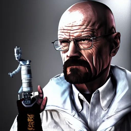 Prompt: photo of walter white as kiryu kazuma, photography, photorealism, realism, realistic