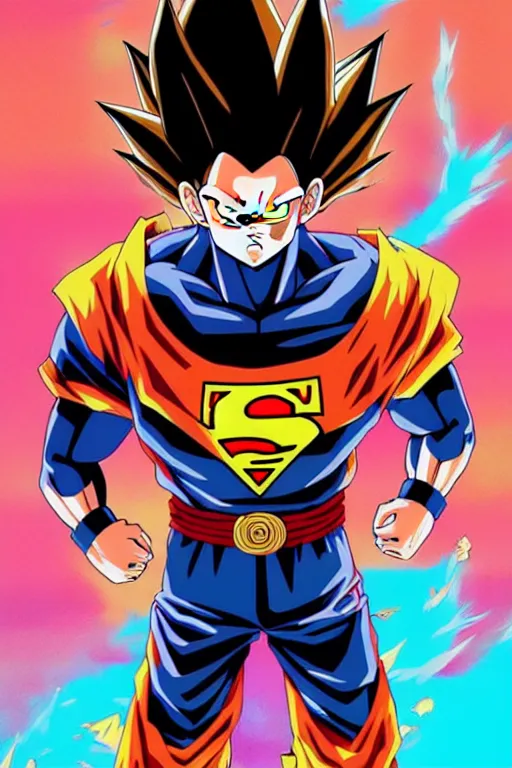 Saiyanbeast on X: Dragon Ball Z Retro 90s Art Artificial Human