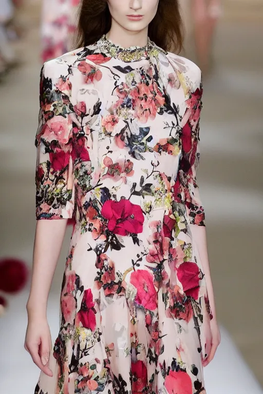 Image similar to valentino 2 0 1 3 floral dress