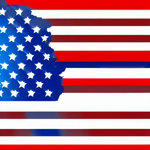 Prompt: united states'flag redesigned