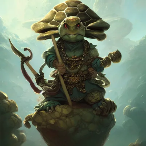 Prompt: the cutest wise sage turtle holding a staff, wearing a cloak, beautiful, subsurface scattering, by jesper ejsing, justin gerard, tomasz alen kopera, cgsociety and fenghua zhong, highly detailed, rim light, cinematic lighting, illustration, art, octane render, very coherent, cinematic, hyper realism, high detail, octane render, 8 k