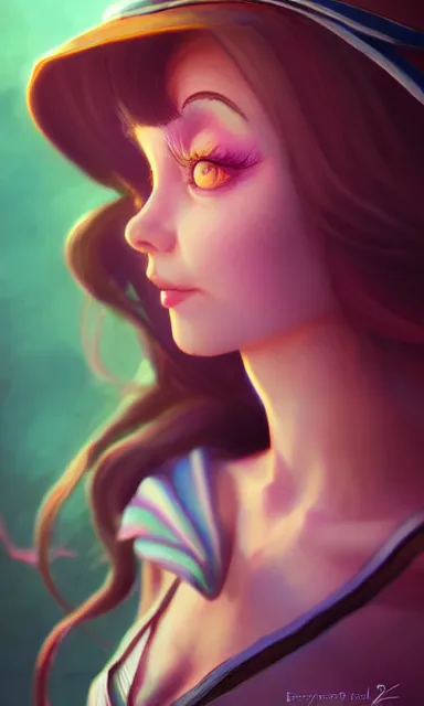 Prompt: alice from alice in wonder land, female, portrait, sharp focus, digital art, artstation, cgsociety, wlop, concept art, dynamic lighting, art by emylie boivin, rossdraws and jazza