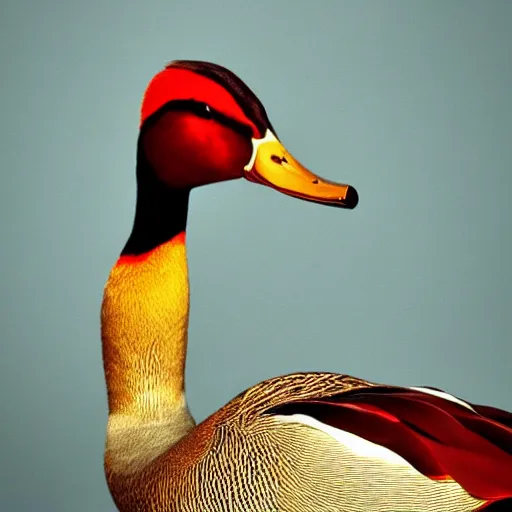 Image similar to red duck abstract profile picture