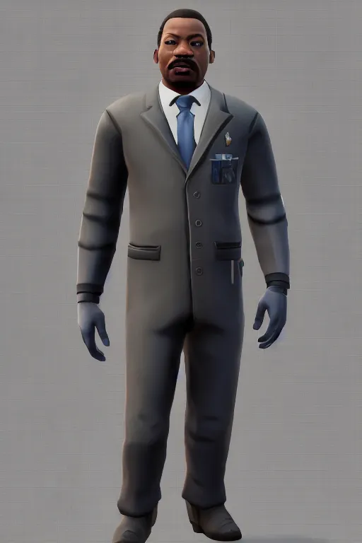 Image similar to martin luther king, american civil rights leader, fortnite character, unreal engine. 4 k, highly detailed