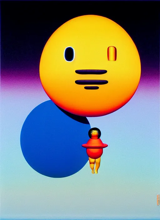 Image similar to puffy person by shusei nagaoka, kaws, david rudnick, airbrush on canvas, pastell colours, cell shaded, 8 k