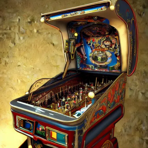 43 inch virtual pinball machine - FLIPPATASTIC - modern art - made for  arcade