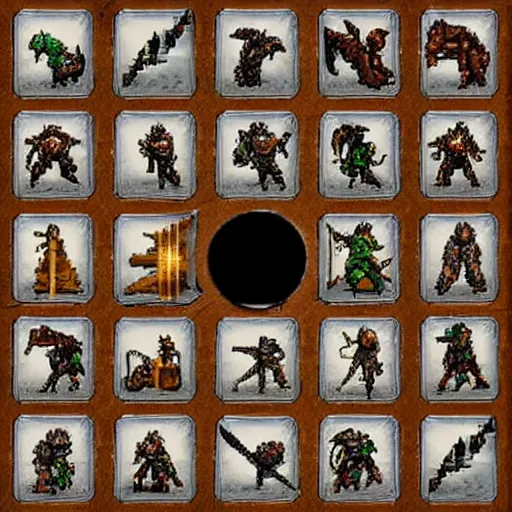 Prompt: set of 4 8 x 4 8 pixel wide fantasy icons for armor for a roleplaying videogame