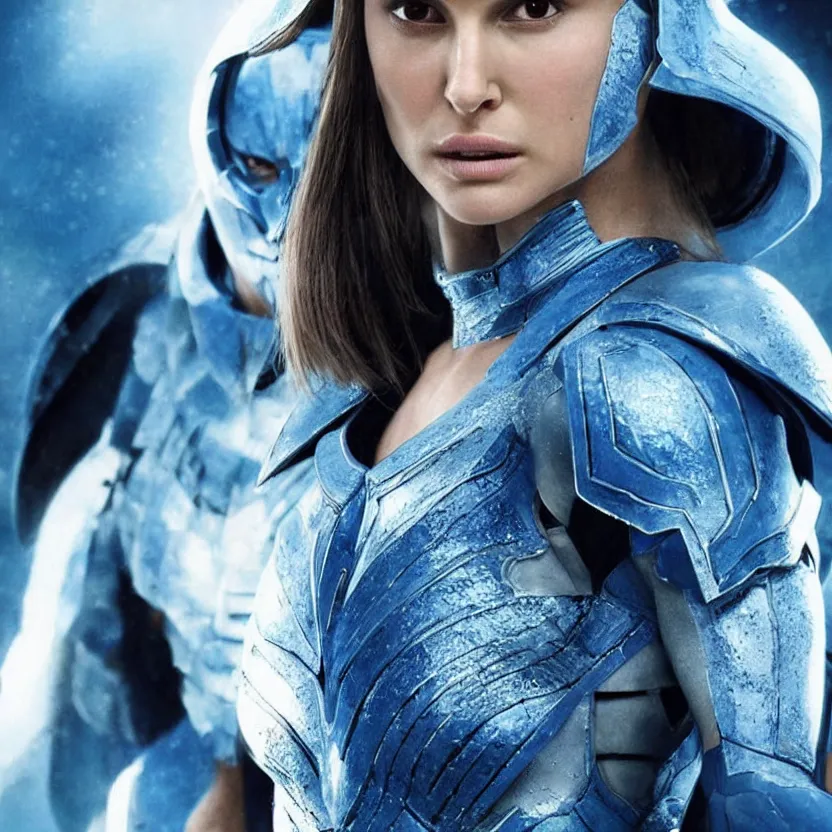 Image similar to natalie portman as subzero from mortal combat, ultra realistic, movie screenshot, cinematic, epic, sense of awe