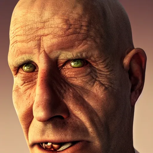 Prompt: ugly man portrait, photorealistic, octane render