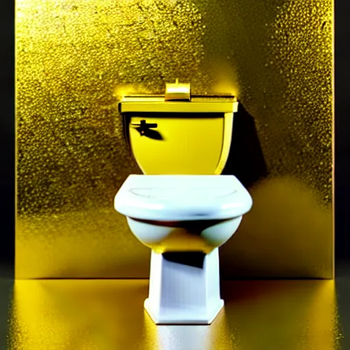 Image similar to a toilet made from solid gold. highly detailed, ornate, photorealistic