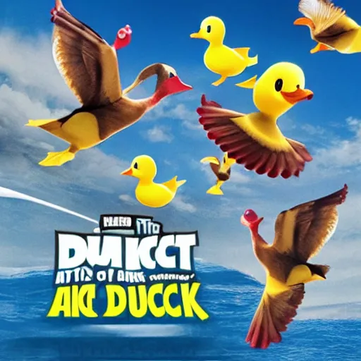 Image similar to attack of the 5 0 foot duck movie