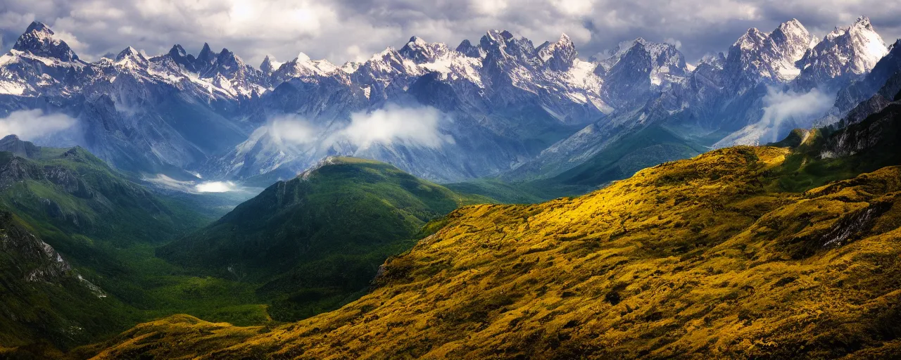 Prompt: beautiful landscape national geographic mountains nature flickr