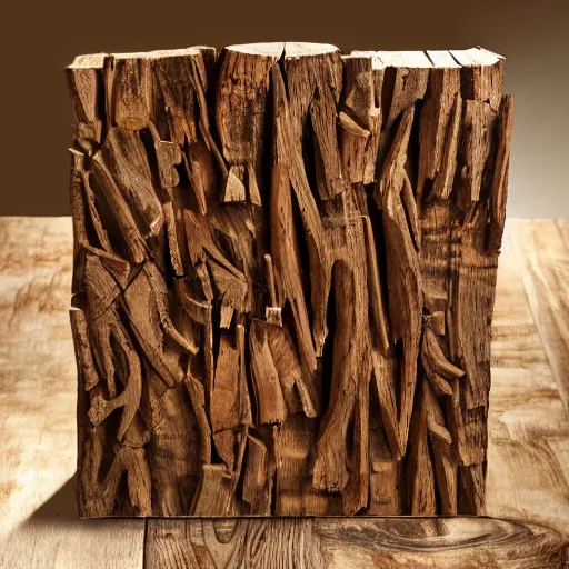 Image similar to a wood masterpiece symbolizing expectations