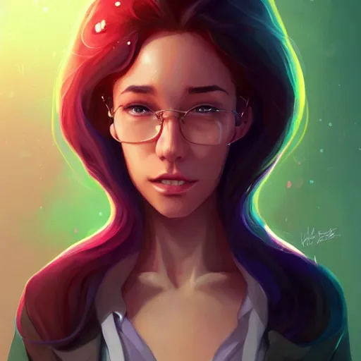 Image similar to a portrait of a beautiful Stella Maeve good magic, art by lois van baarle and loish and ross tran and rossdraws and sam yang and samdoesarts and artgerm, digital art, highly detailed, intricate, sharp focus, Trending on Artstation HQ, deviantart, unreal engine 5, 4K UHD image