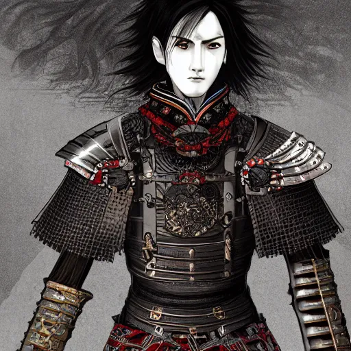 Prompt: Male Victorian Gothic Samurai, hd, intricate, dark souls, 8k, digital art