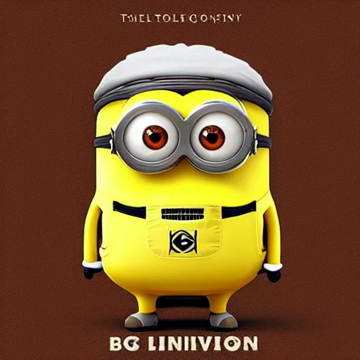 Image similar to A detailed biological anatomy of a minion.