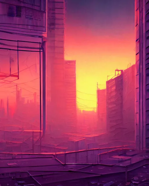 Image similar to a beautiful very detailed painting of abandoned city bedroom by renzo piano, dramatic lighting vice city at dawn water tundra bladerunner 2 0 4 9 at dusk desert thermal vision postcyberpunk reclaimed by nature hyperrealism galactic anime lake lightpaint nightvision extraterrestial, archdaily, wallpaper, highly detailed, trending on artstation.