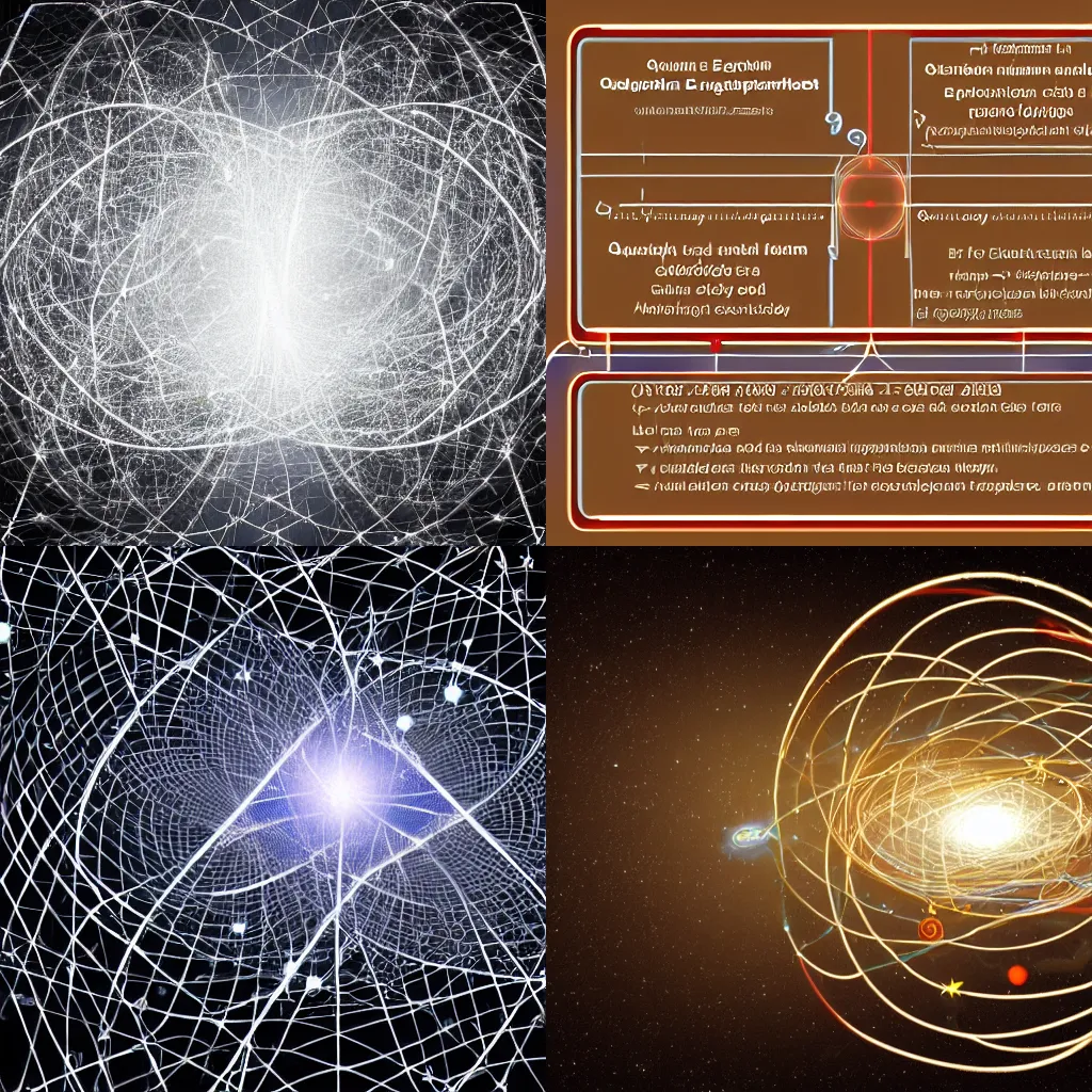 Prompt: quantum entanglement