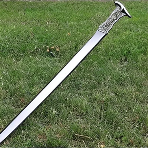 Prompt: the most amazing foldable sword for sale on Amazon