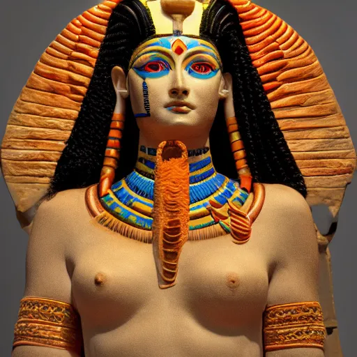 Image similar to 4K uhd photo of Hathor