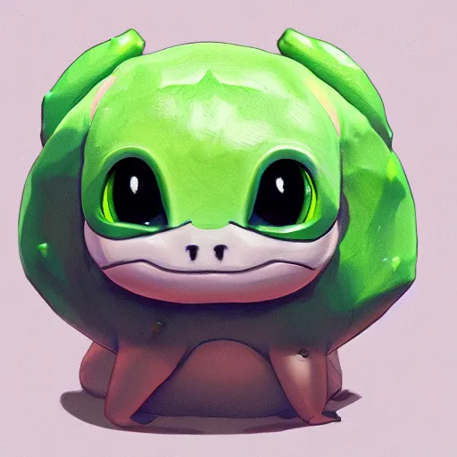 Image similar to aesthetic portrait of bulbasaur, hyperrealistic, super cute, character design, artstation, 4 k, ultra detailed digital art