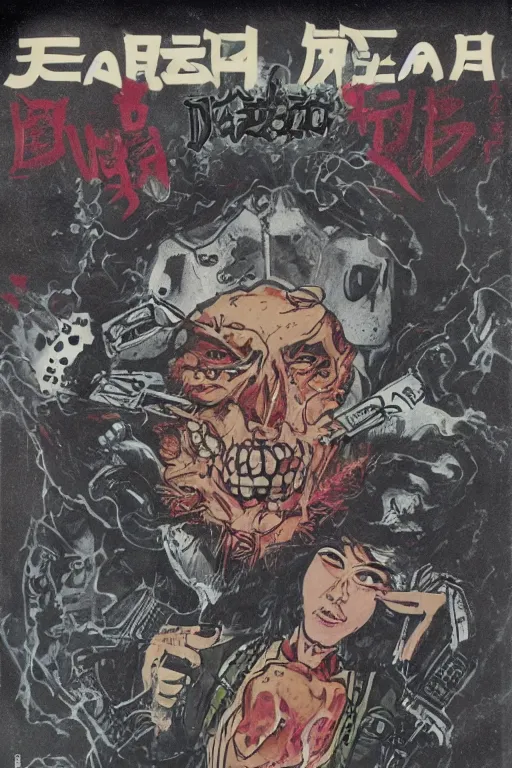 Image similar to faces of death omnibus japanese vhs tape cover art