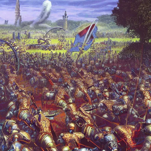 Image similar to battle of Hastings, Stephen youll, Darrell k sweet, digital art