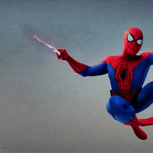 Prompt: a film still of spiderman in star wars realistic, detailed