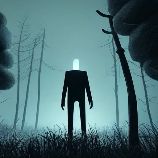 Image similar to screenshot from slender man in little nightmares 2