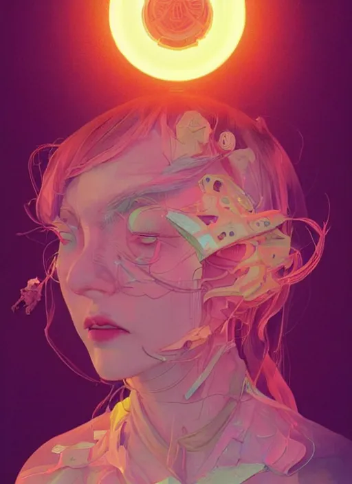 Image similar to colourful caricature - 3 d vfx art - of the sun, art style by james jean & hsiao - ron cheng, character concept art, unreal engine render, digital illustration, sharp, intricate detail, volumetric light, ray tracing, soft light, symmetric, pinterest, artstation, behance,