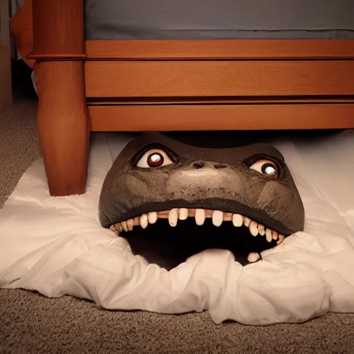 Image similar to the monster from under the bed