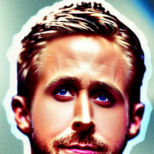Image similar to ryan gosling melded into a sandwich