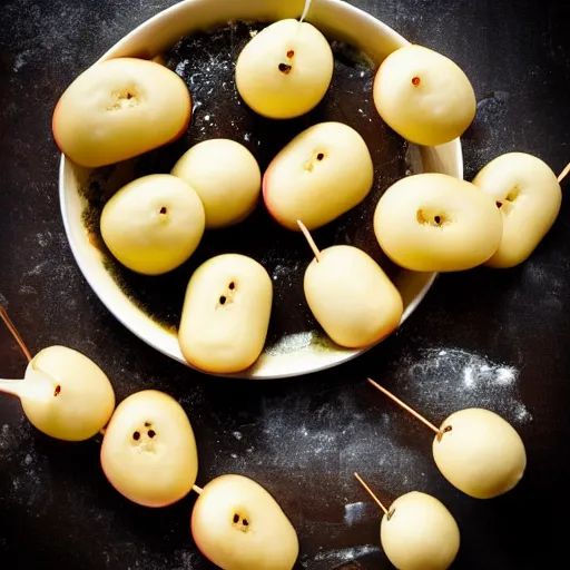 Image similar to mouthwatering dango, food photography