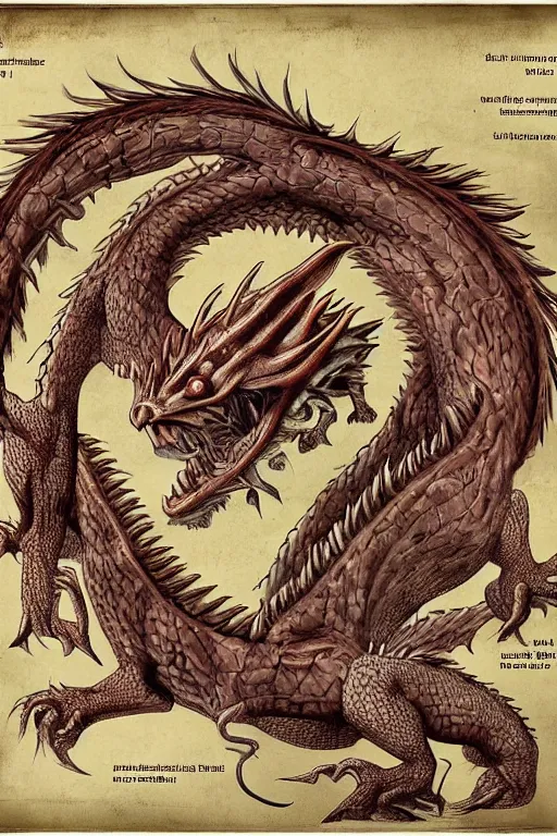 Image similar to internal anatomy of a dragon