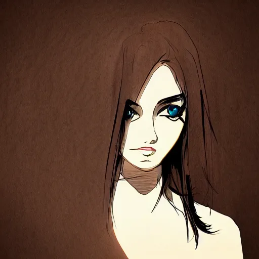 Re-l Mayer from Ergo proxy, female anime character art, Stable Diffusion