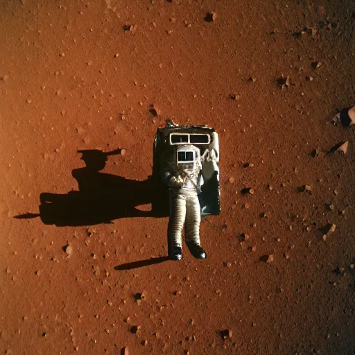 Image similar to astronaut on mars, photograph, 3 5 mm camera