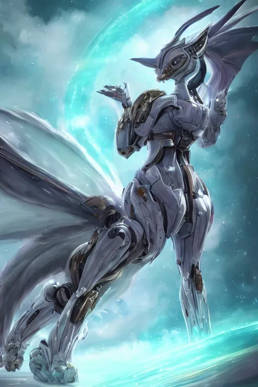 Prompt: galactic hyperdetailed elegant beautiful stunning giantess anthropomorphic fluffy mecha sexy very hot female dragon goddess, fluffy body, sharp metal ears, soft fluffy belly, sea green body, mecha wings, bigger than galaxy, epic proportions, epic scale, epic size, warframe destiny fanart, furry, dragon art, goddess, giantess, furaffinity, octane render