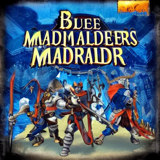 Prompt: blue saga marauders