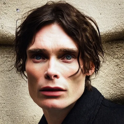 Prompt: portrait of a stunningly beautiful cillian murphy, id magazine photoshoot, depth of field, zeiss lens, detailed, symmetrical, centered, fashion photoshoot, by annie leibovitz and steve mccurry, david lazar, jimmy nelsson, breathtaking, 8 k resolution, extremely detailed, beautiful, establishing shot, artistic, hyperrealistic, beautiful face, octane render