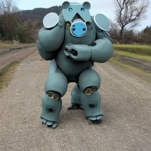 Image similar to tardigrade mech