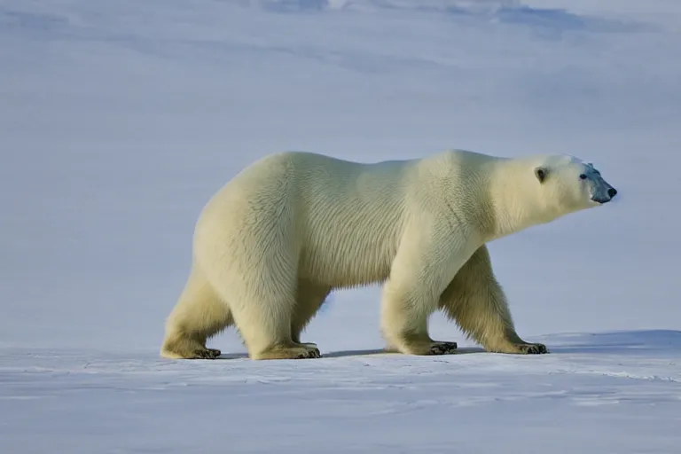 Image similar to polar bear on the desert