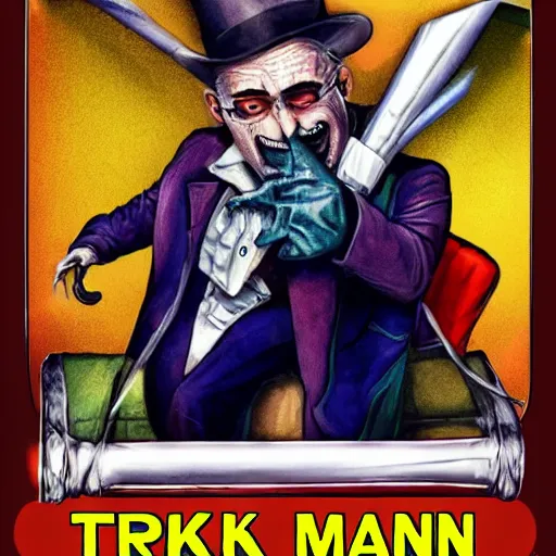 Image similar to trickster man