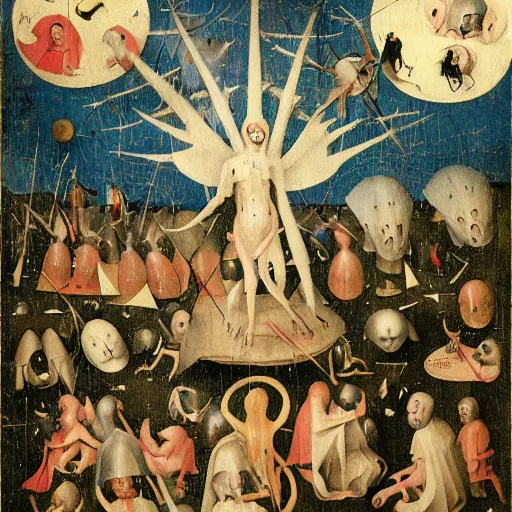 Image similar to Hieronymus Bosch nirvana