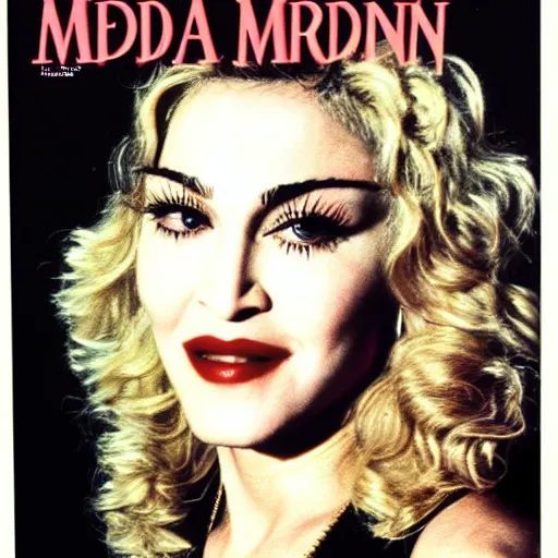 Image similar to madonna 1 9 8 5 material girl illustration tv guide madonna 1 9 8 5 material gworl madonna art