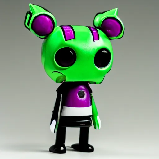 Image similar to Invader Zim gir porcelain doll