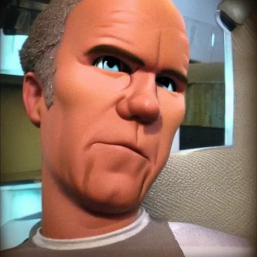 Image similar to megamind that looks like will Ferrell