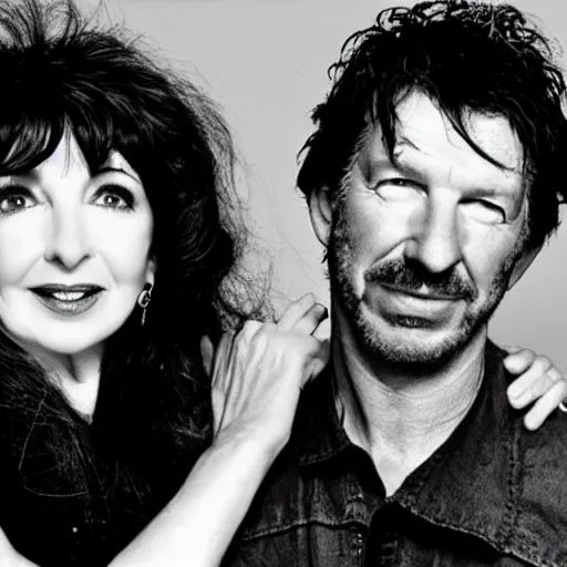 Prompt: kate bush featuring aphex twin, hitsingle