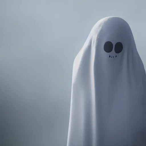 Image similar to boo the ghost ultra life like, 4 k photograph