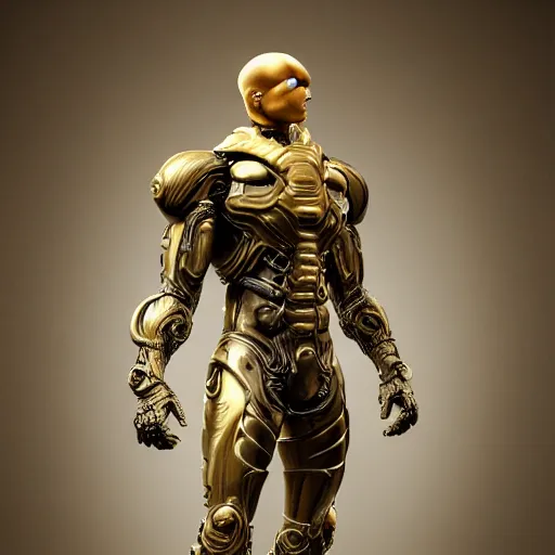 Image similar to Prometheus Engineer, highly detailed, symmetrical long head, smooth marble surfaces, detailed ink illustration, raiden metal gear, cinematic smooth stone, deep aesthetic, concept art, post process, 4k, carved marble texture and silk cloth, latex skin, highly ornate intricate details, in the style of frank miller